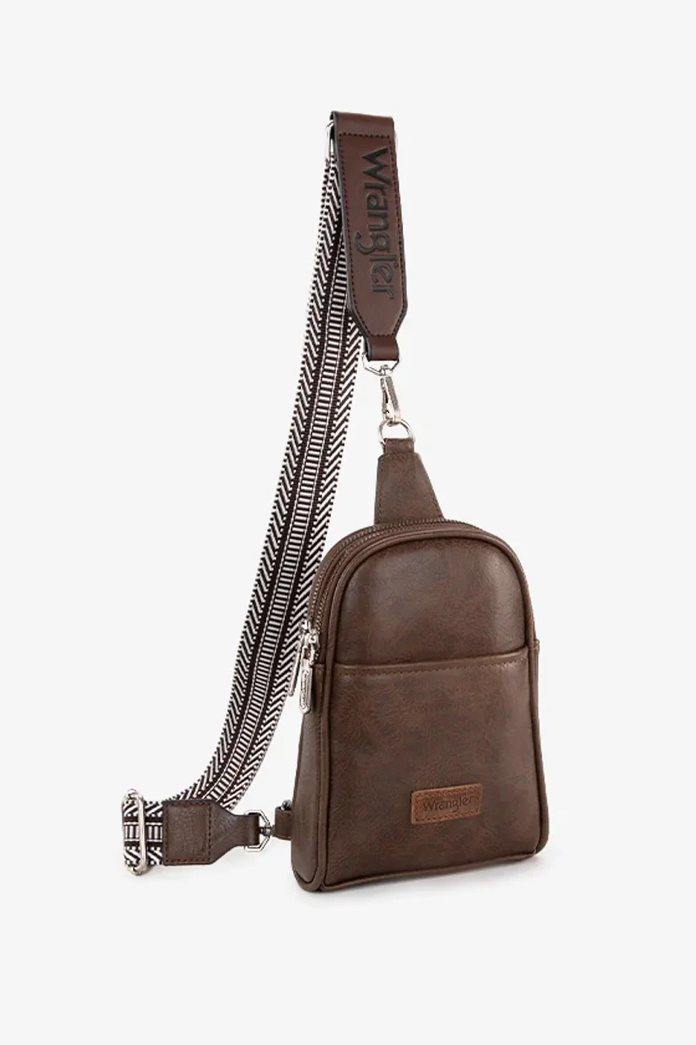 Wrangler Crossbody Sling Bag for Women in Brown | WG87-324-CF