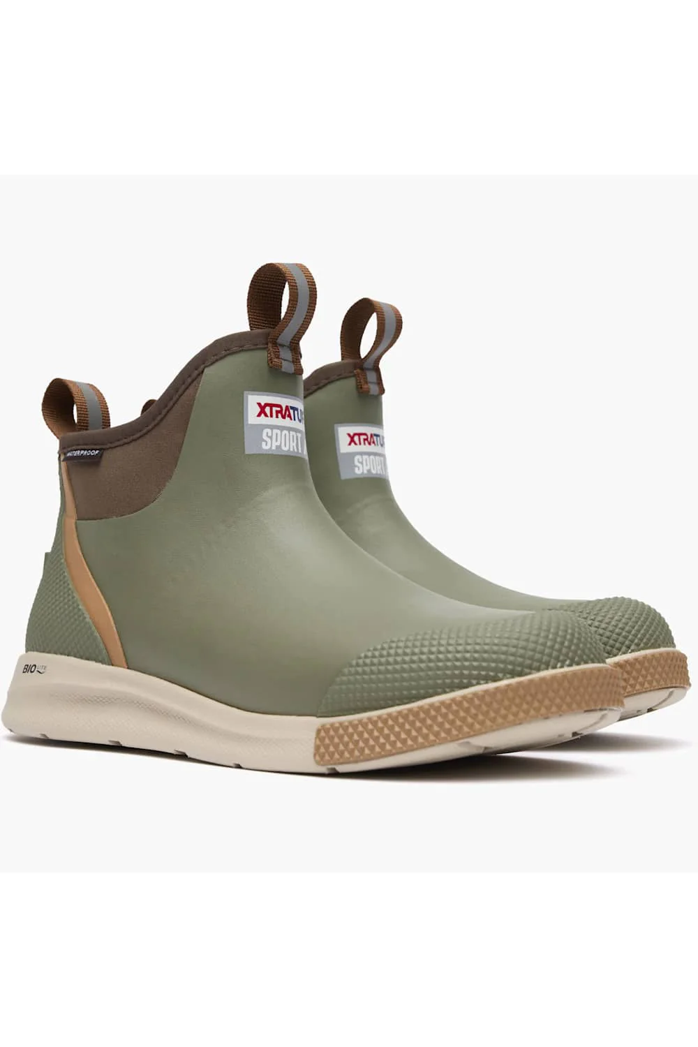 Xtratuf Ankle Deck Boot Sport for Men in Olive | ADSM300