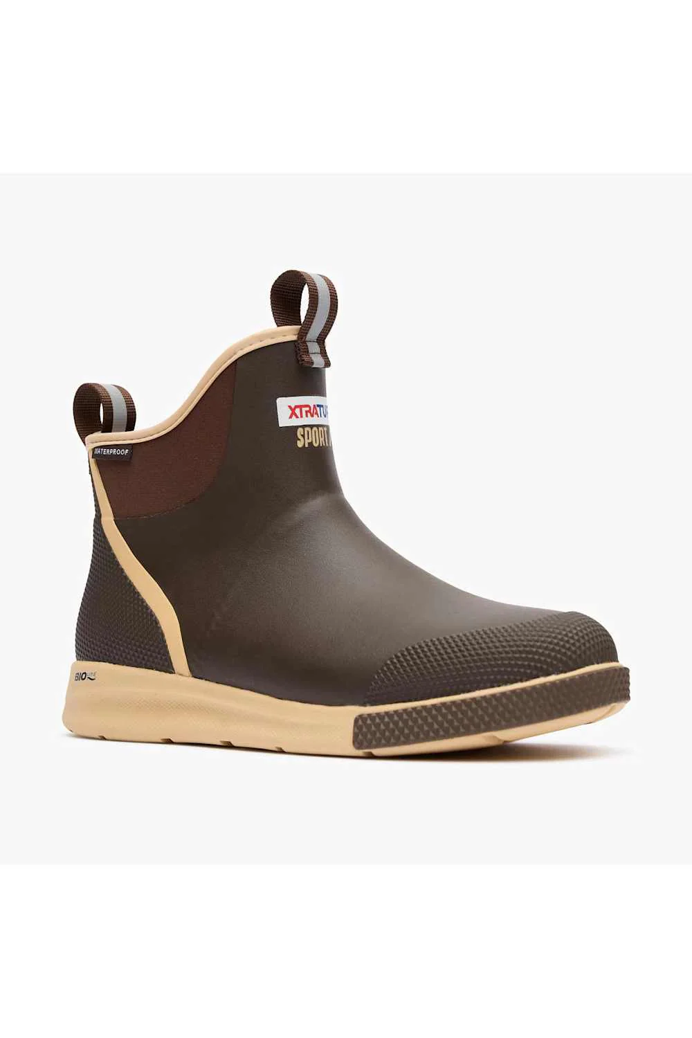 Xtratuf Ankle Deck Boot Sport for Men in Brown | XADSM901